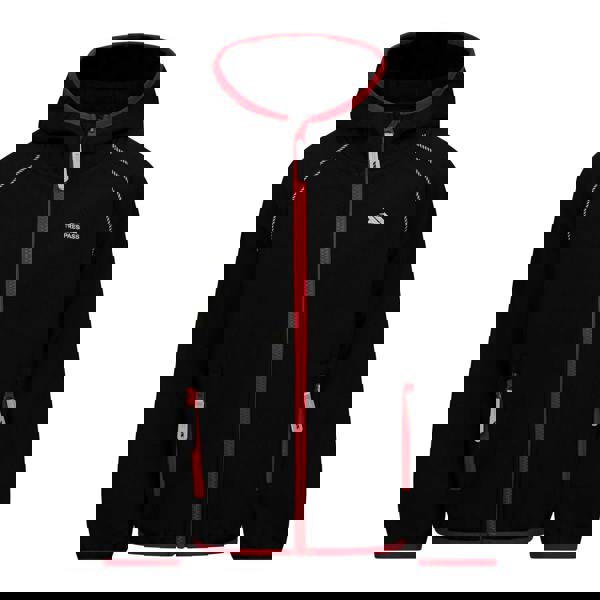 Trespass Childrens/Kids Belmoon Soft Shell Jacket - Black