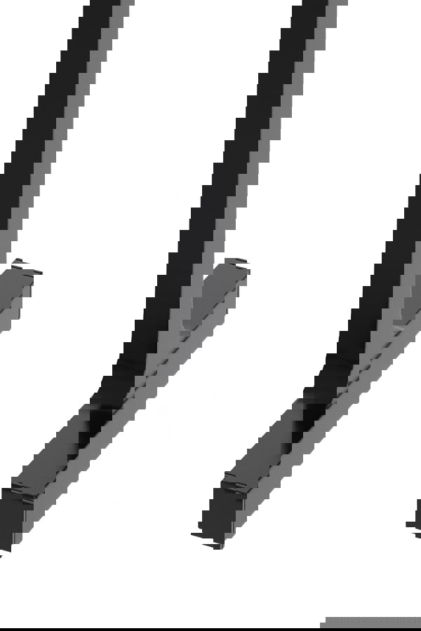 Living and Home 71cm/27.95 inch 2Pcs Black I-shaped Anti-Slip Metal Table Legs Furniture Replacement Legs for DiningTable, Desks and Workbenches