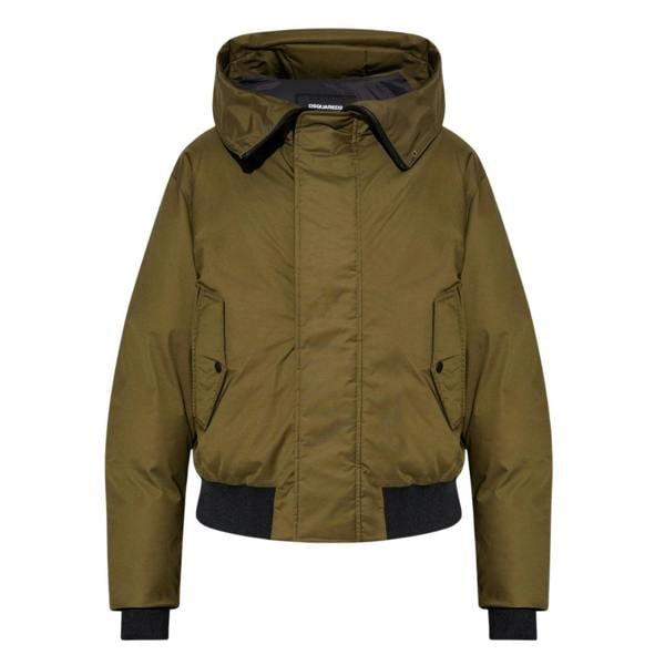 Dsquared2 Techno Down Bomber Military Green W34
