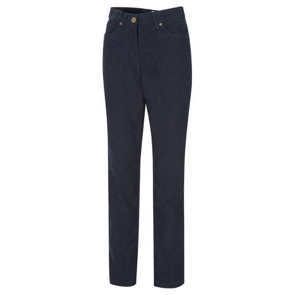 Navy Hoggs of Fife Catrine Moleskin Jeans for ladies
