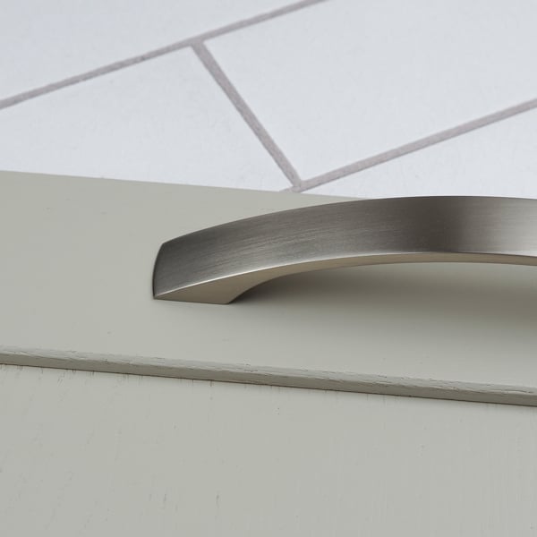 Handle & Home 160mm Brushed Nickel Hollow Bow Handle