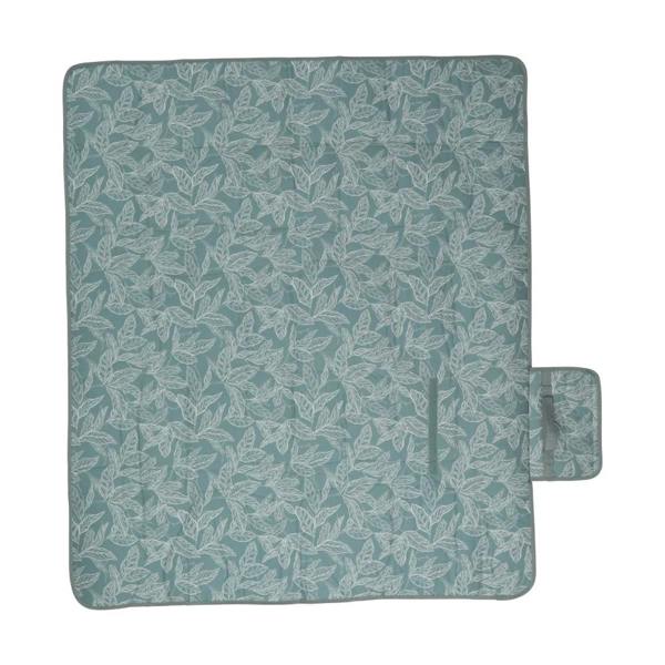 Mountain Warehouse Leaves Picnic Blanket - Green - 