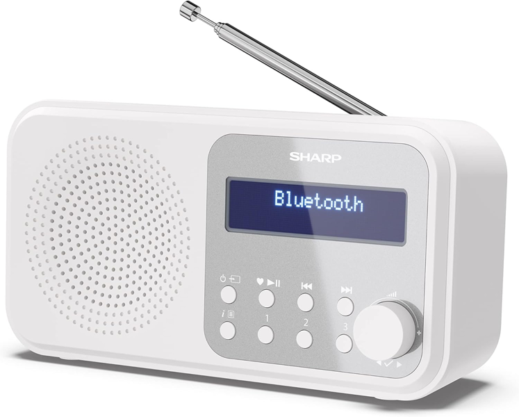 Sharp DR-P420 Digital Radio, BT, DAB+/FM, Alarm - Free Gift RRP £5!