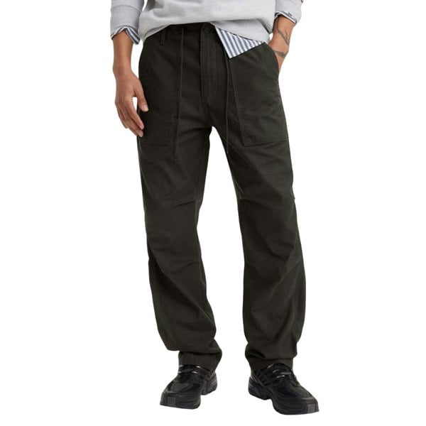 Levis Mens Surplus Straight Leg Loose Trousers - Black