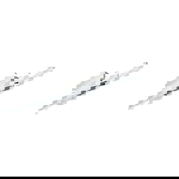 Modern LED Strip Ceiling Light Fitting in Polished Chrome Perfect for Kitchens Image 2