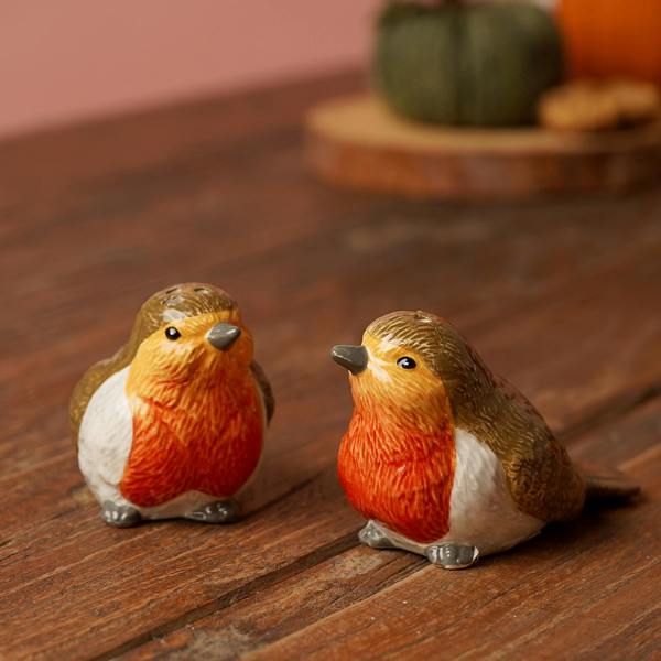 Country Living Robin Salt & Pepper Pots