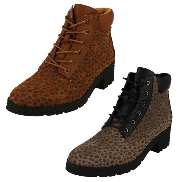 Spot On Ladies Spot On Ankle Boots F51021