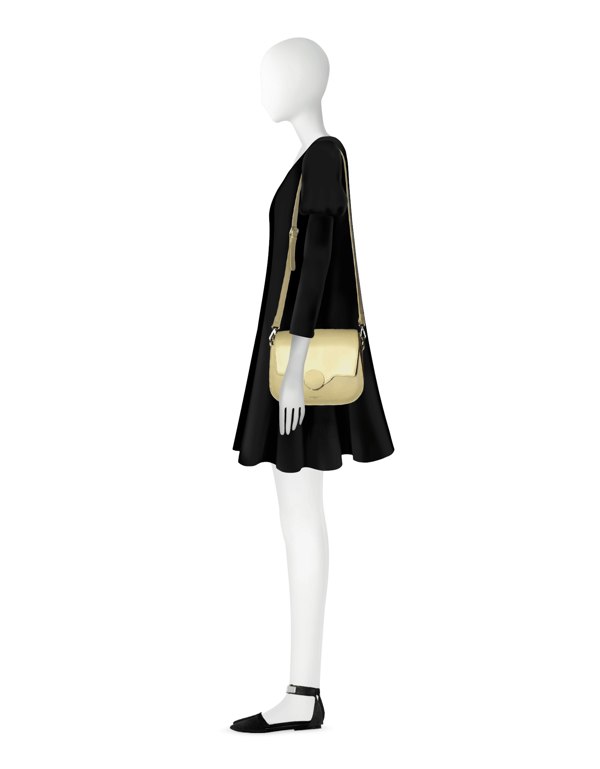 Le Parmentier San Pedro Shoulder Bag - Lime