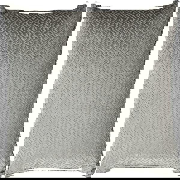 Paoletti Florence Cushion Cover - Silver