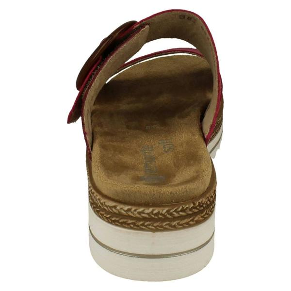 Remonte Ladies Remonte Wedge Sole Mule Sandals D0Q51