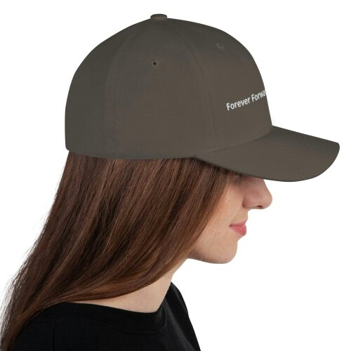 Structured Twill Cap - Dark Grey