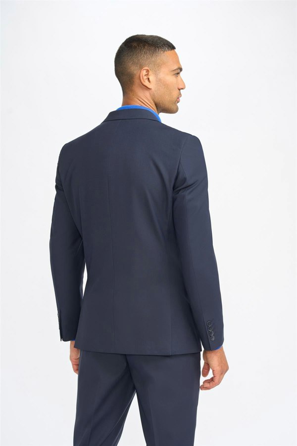 House of Cavani Malibu Navy Regular Blazer