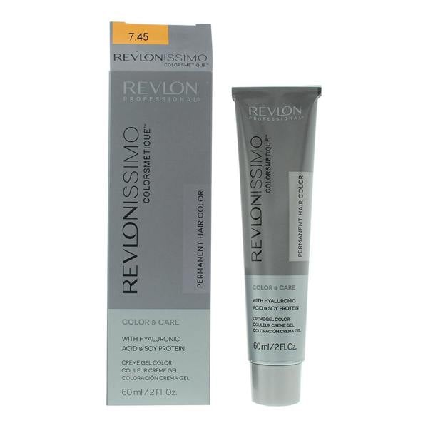 Revlon Revlonissimo Colorsmetique Hair Colour 60ml - 7.45 Medium Mahogany Copper Blonde