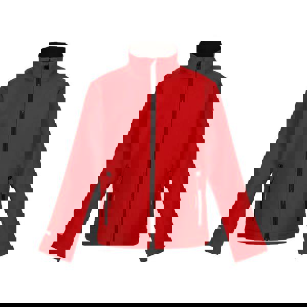 Regatta Childrens/Kids Ablaze 2 Layer Soft Shell Jacket - Classic Red/Black - 