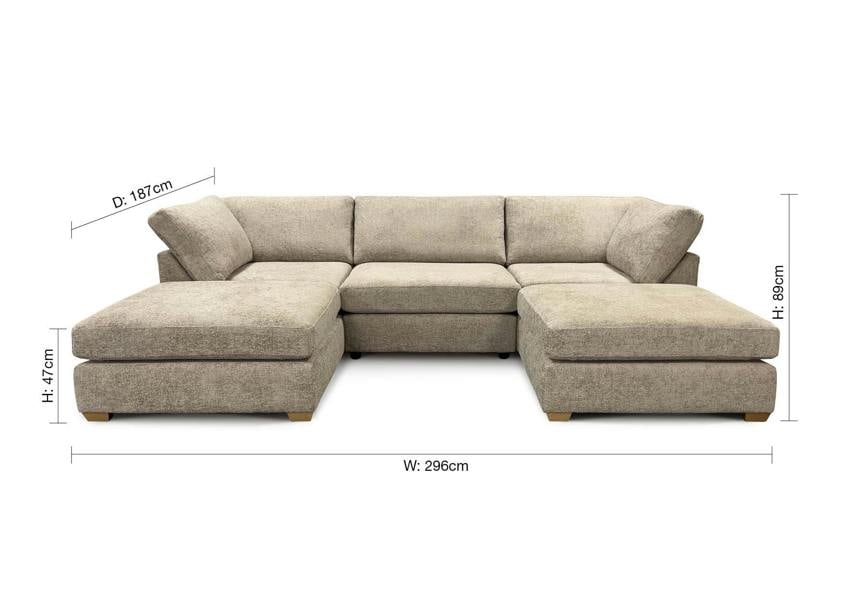 The Great Sofa Company Rayna U-Shaped Sofa