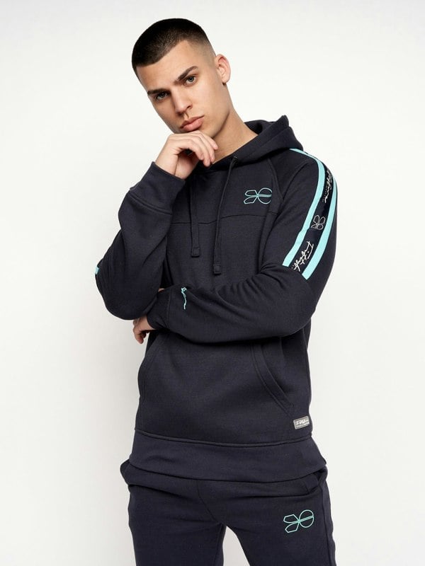 Crosshatch Chillmake Hoodie Navy