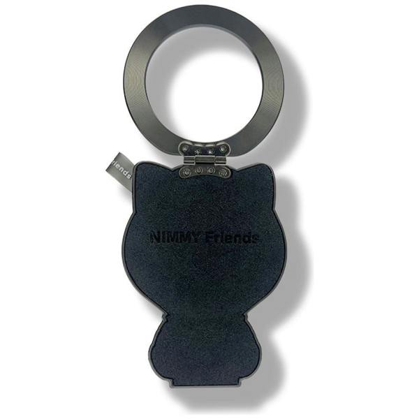 Nimmy Friends Nimmy Cool & Cute 2.0 Husky Embroidery Magnetic Stand with MagSafe Grey - N-KM-BSZJ-017