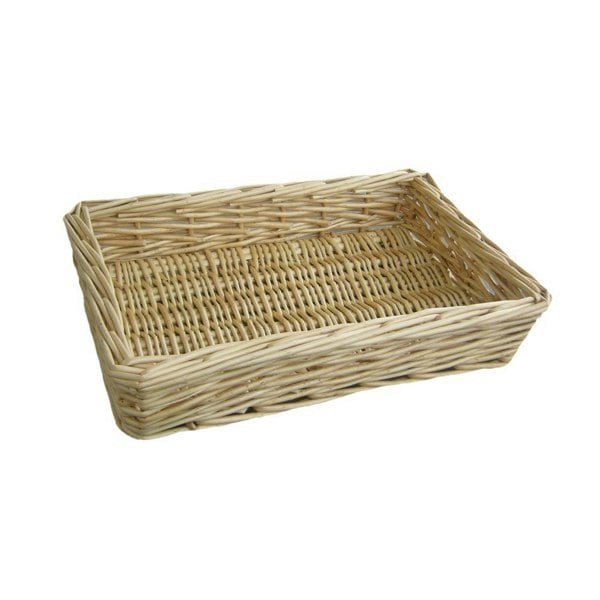 Rectangular Wicker Tray