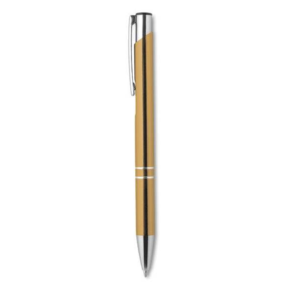 MidOcean Bern Push Button Ballpoint Pen - Gold - 
