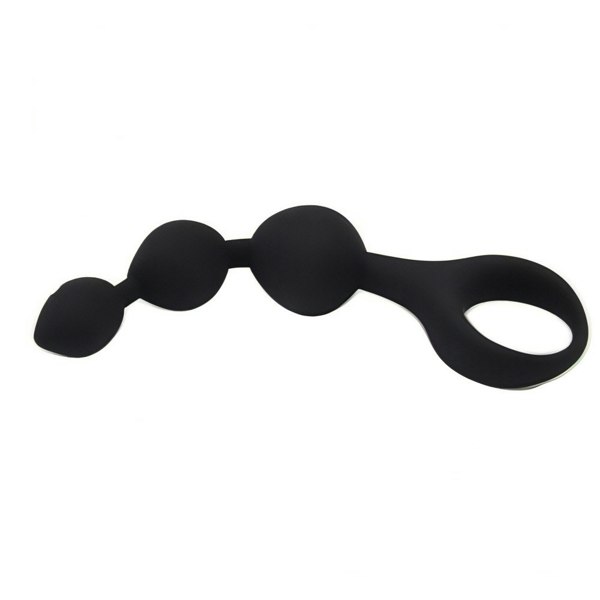 Loving Joy Triple Ripple Beads-Black