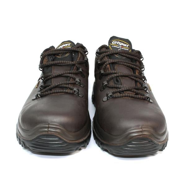 Rugged brown leather Grisport Dartmoor walking shoe our best selling Grisport walking shoe for outdoor adventures