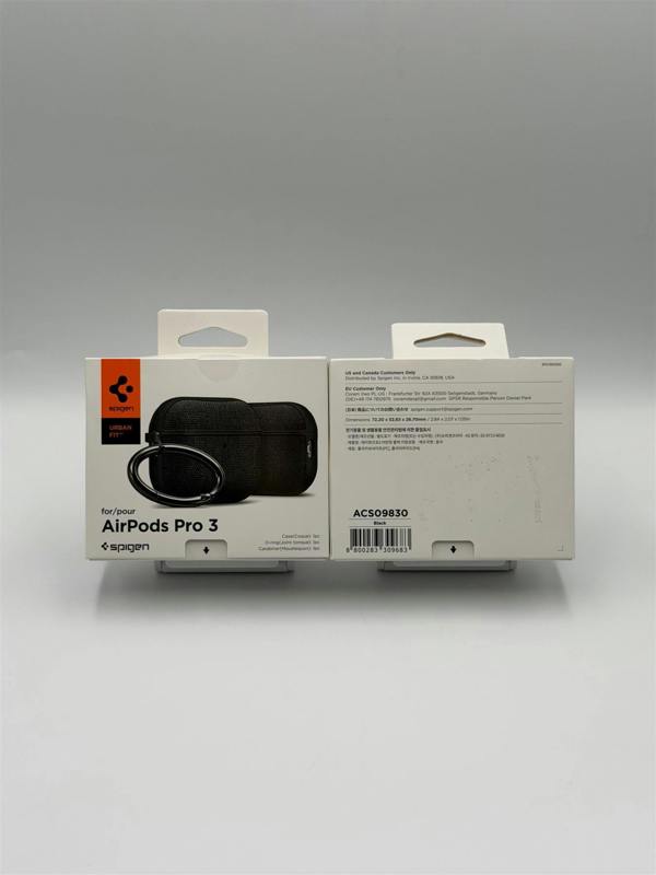 Spigen Urban Fit Case for AirPods Pro 3 Black - ACS09830