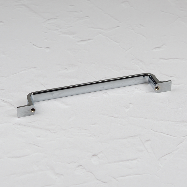 Handle & Home Polished Chrome Strap Handles