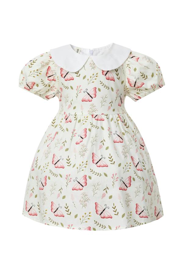 Cinda Butterfly and Floral Dress