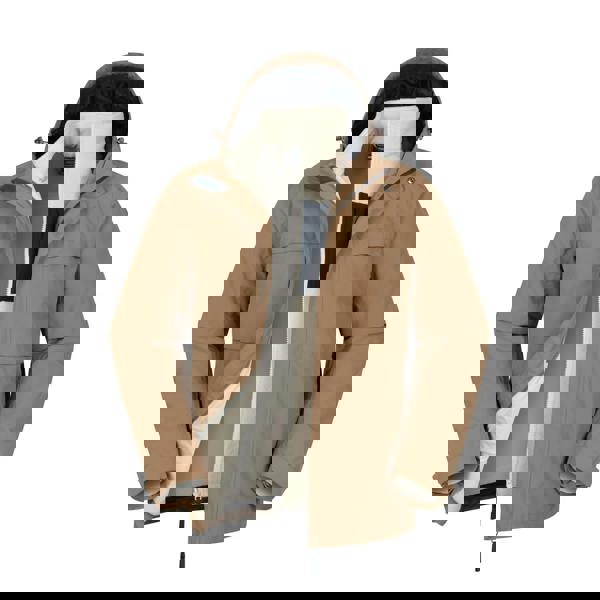 Mountain Warehouse Mens Maple 3 in 1 Waterproof Jacket - Tan