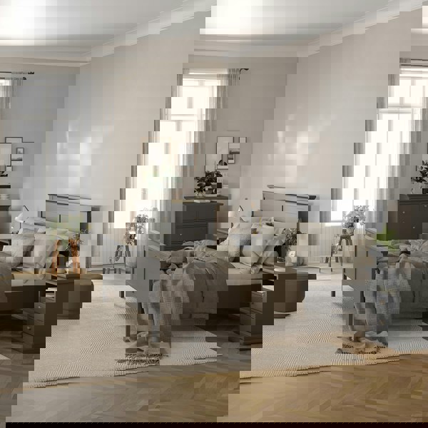 Furniture To Go Paris Chest of 4 Drawers in Matt Grey