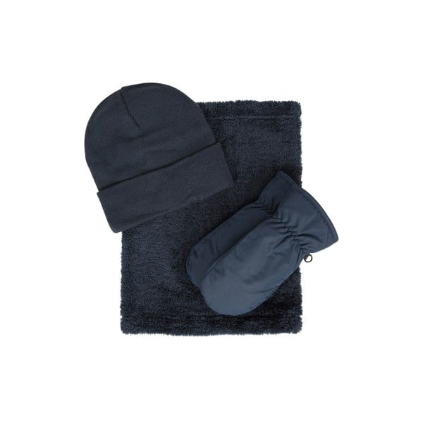Mountain Warehouse Childrens Winter Accessories Set - Navy