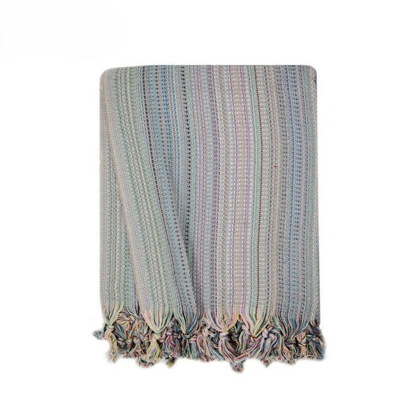 Cotton and Olive Myrtle XL Cotton Blanket