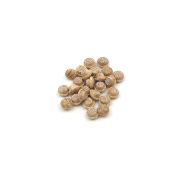 1/4" - 6.5mm Oak Mushroom Plug 