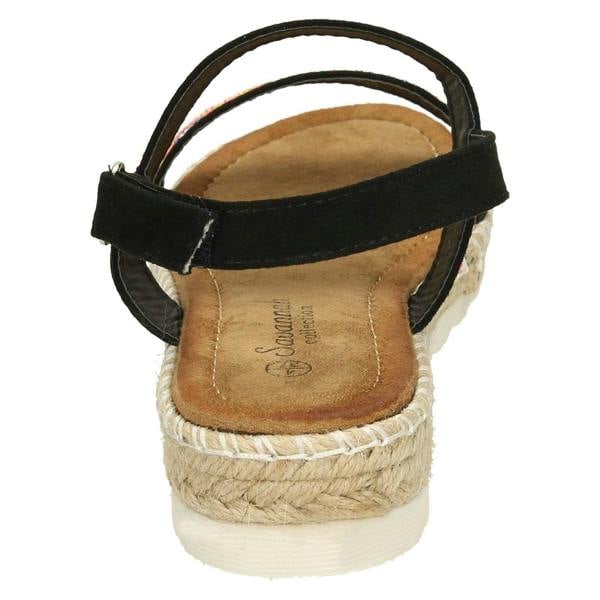 Savannah Ladies Savannah Coloured Studded Sandals