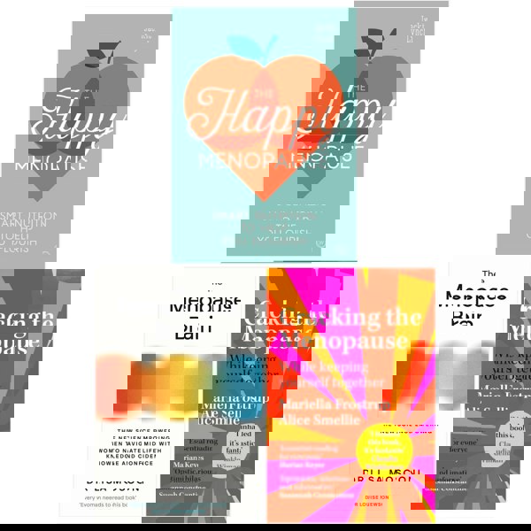 Cracking the Menopause, The Menopause Brain and The Happy Menopause 3 Book Set 