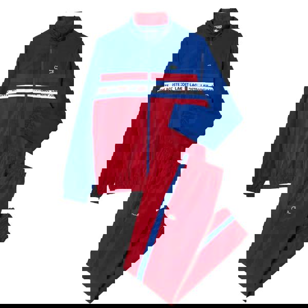 Lacoste Mens Tennis Tracksuit - Blue/Red