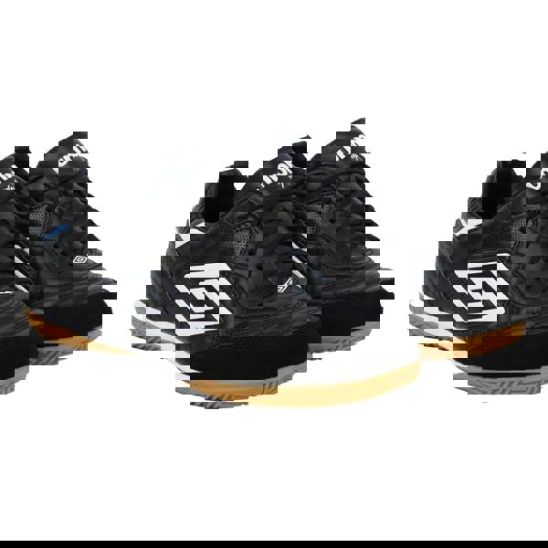 Umbro Mens Speciali Eternal Team Nt Leather Trainers - Black/White/Royal Blue