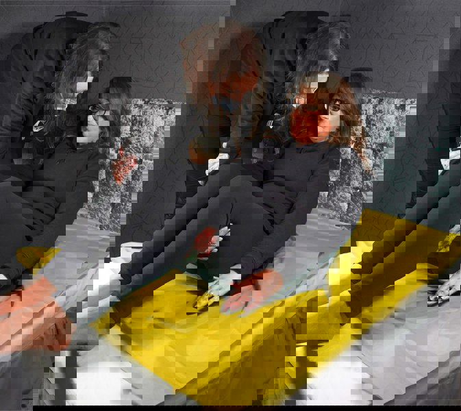 Aidapt Tubular Slide Sheet  Yellow