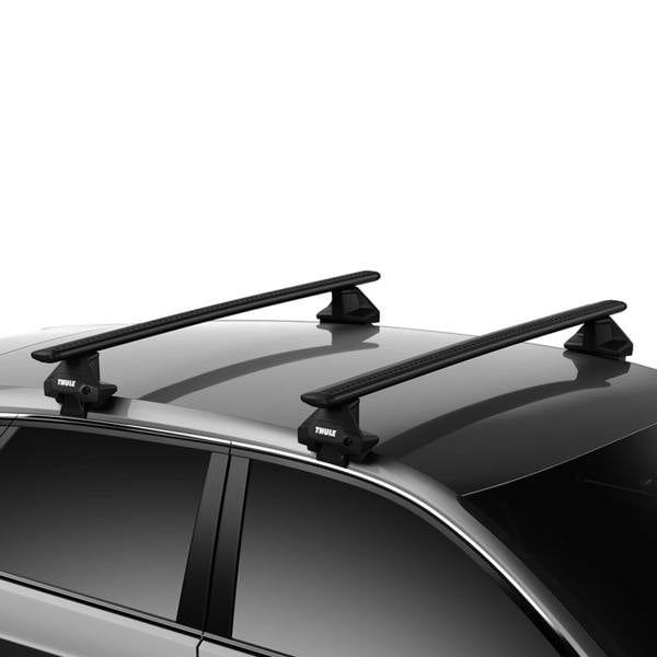 Thule Roof Rack Bars, Audi A6 Avant e-tron Estate 2025+ onwards, Black Wing Bar Full Kit