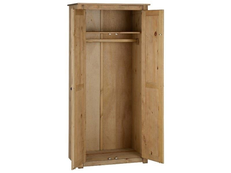 Seconique Panama 2 Door Double Wardrobe
