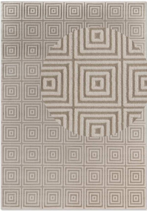 Hanse Home Perles Shortpile Tourmaline White Rug