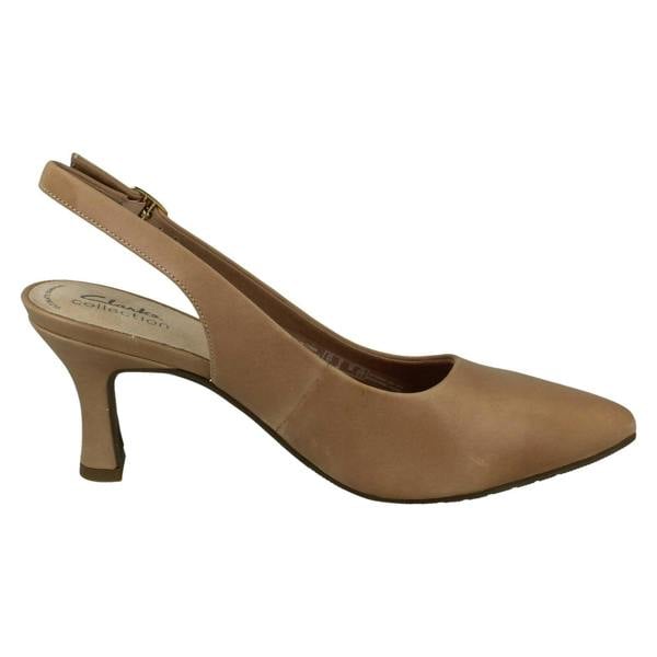 Clarks Ladies Clarks Buckle Fastening Slingback Shoes Kataleyna Step