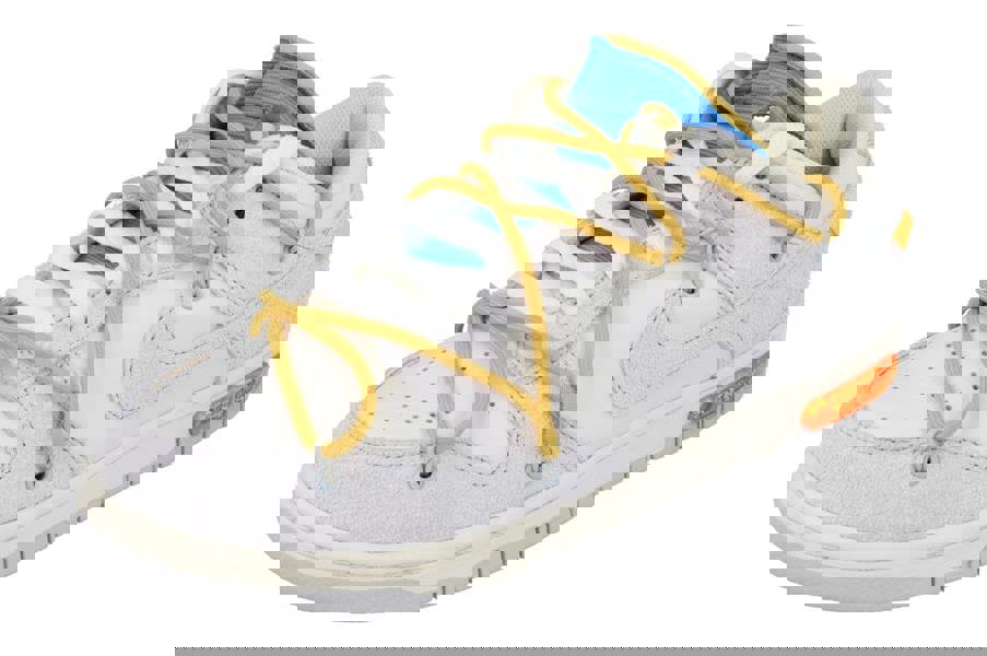 Nike Dunk Low Off X White Mens Trainers Dj0950  102 - Lot 34 Sail Neutral Grey 102 - Photo 0