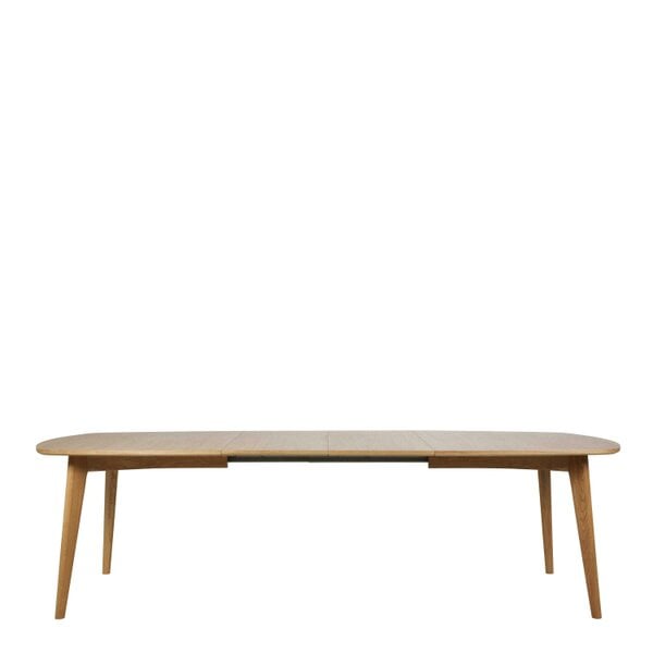 Wyld Haus Mossbloom 8 Seater Oak Extendable Dining Table