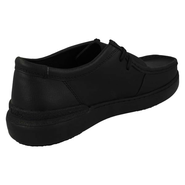 Clarks Mens Clarks Moccasin Detailed Lace Up Shoes Court Lite Wally