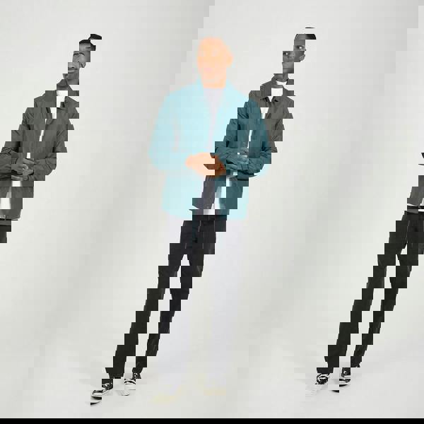 Brave Soul Green Lightweight Coach Style Jacket - Green Image 3