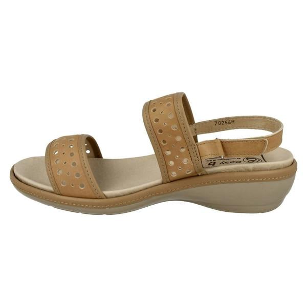 DB Shoes Ladies Easy B Comfortable Strappy Sandals Crete