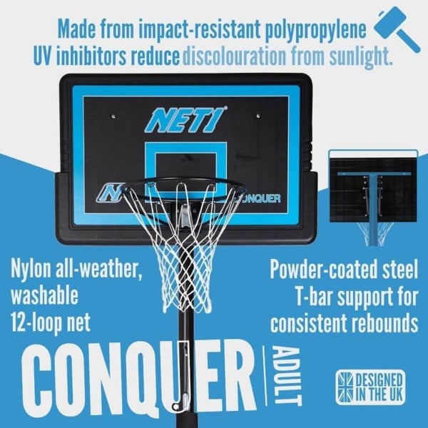 NET1 Conquer Basketball Hoop