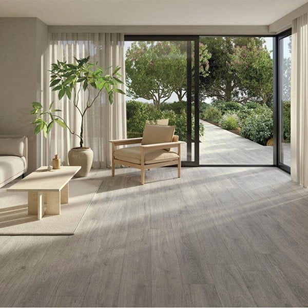 PVC Wooden Self-adhesive Laminate Flooring Planks for Home Decor Living and Home