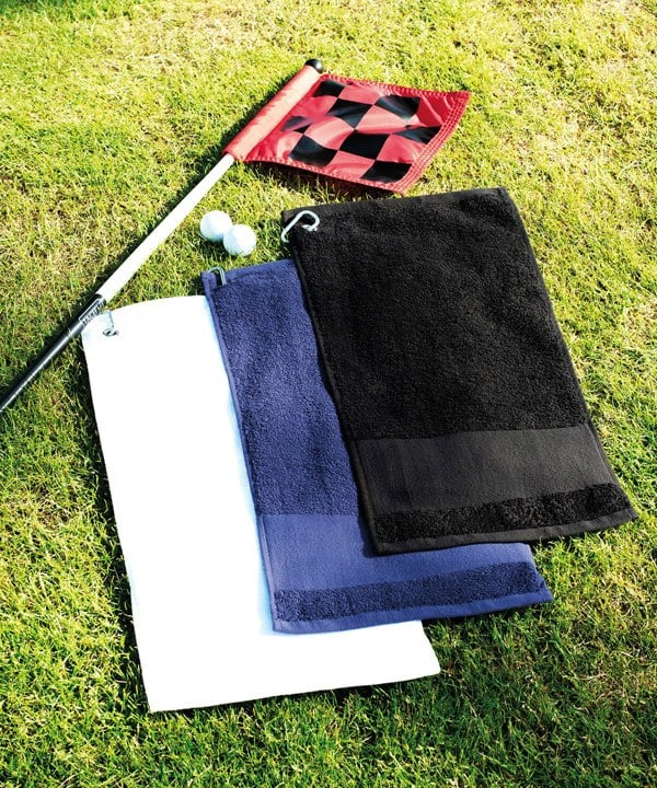 Diletto Gifts Large Heavyweight Cotton Golf Towel - Choice of Colours